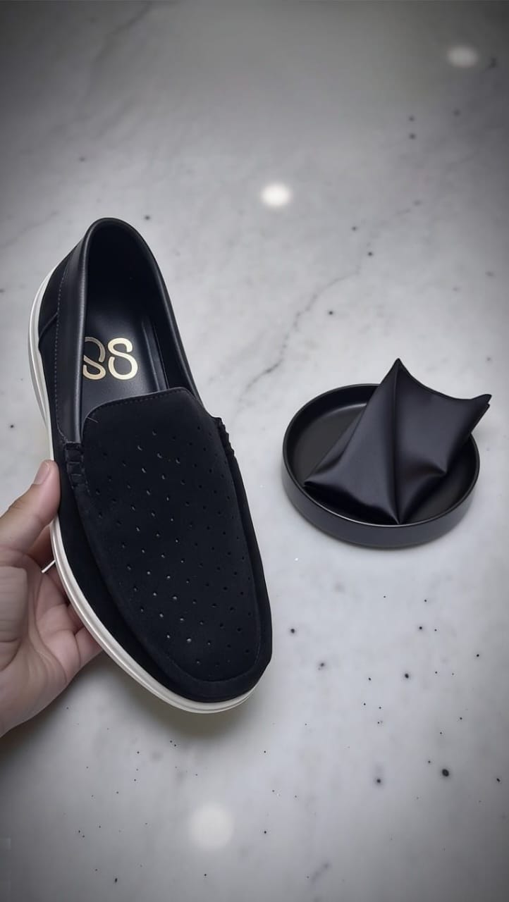 5014 Suede Leather Loafer